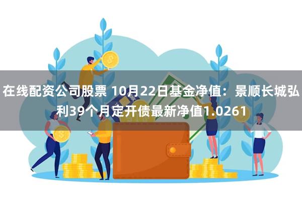 在线配资公司股票 10月22日基金净值：景顺长城弘利39个月定开债最新净值1.0261